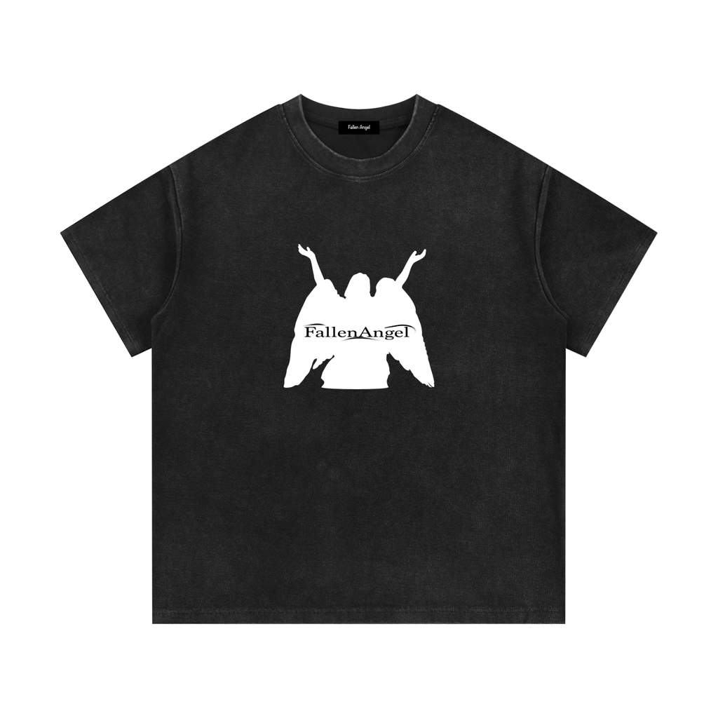 Mineral Wash Waffle Knit T-Shirt