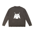 Vintage Washed Hand-Frayed Sweater